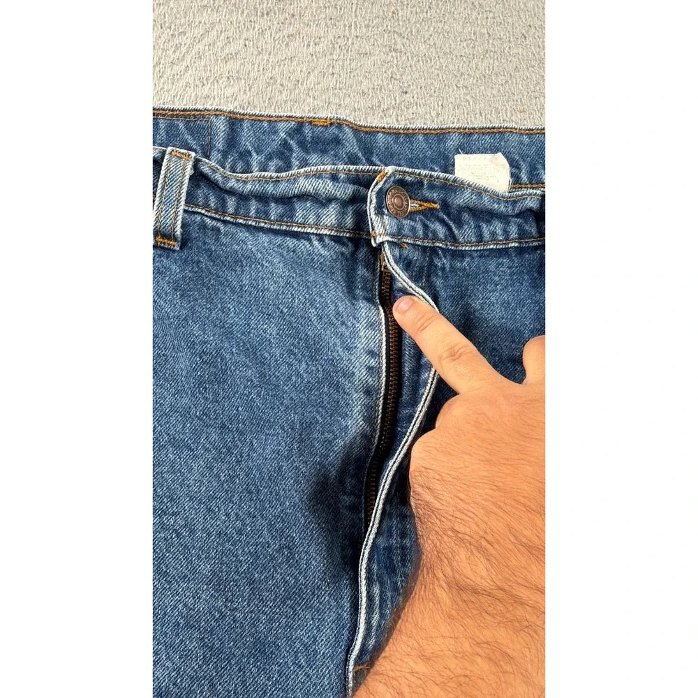 Vintage Levis 505 Jean Shorts Mens 40x9 Orange Tab Made in USA 90s 1994